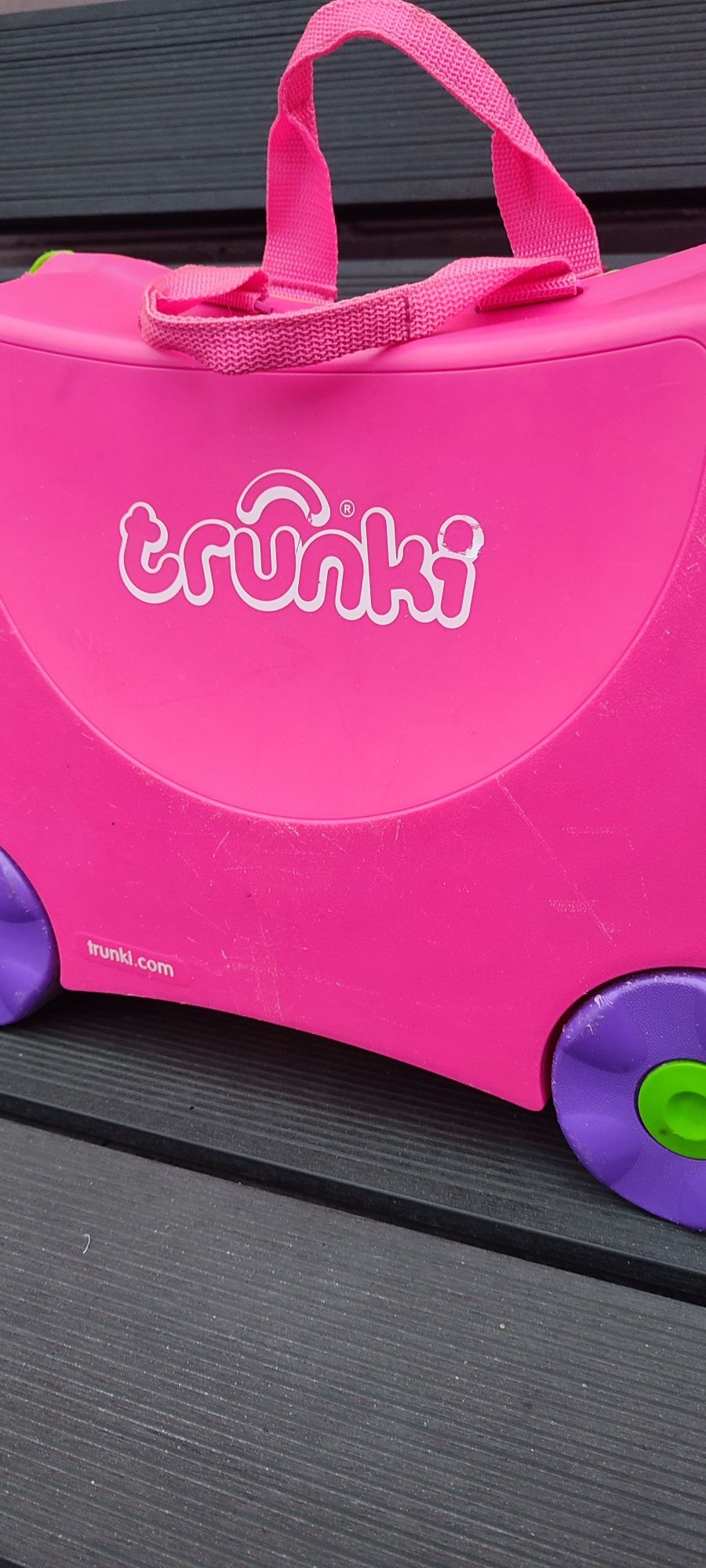 Walizka Trunki Jeżdżąca Trixi dla Dziewczynki