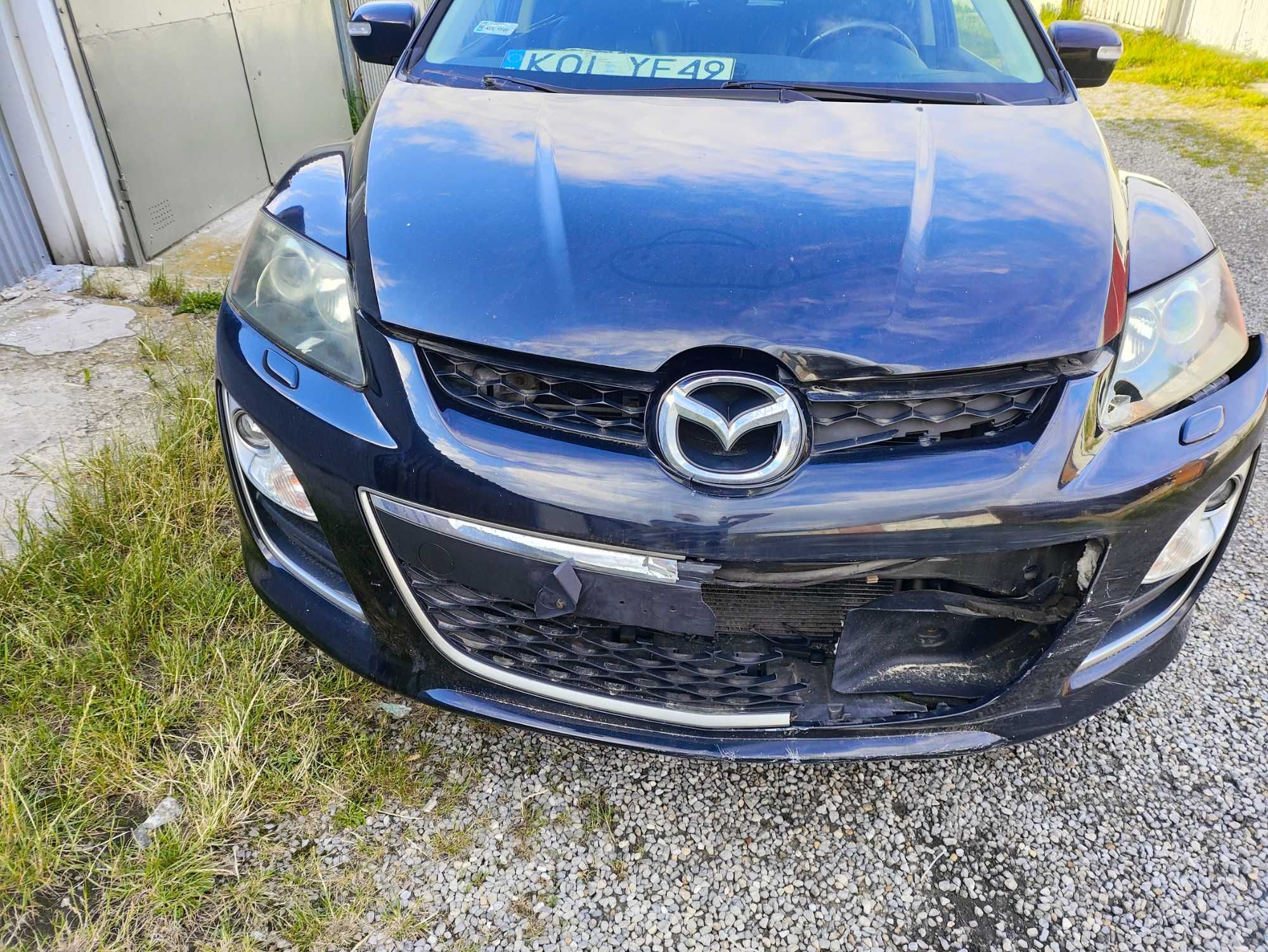Mazda CX7 uszkodzona