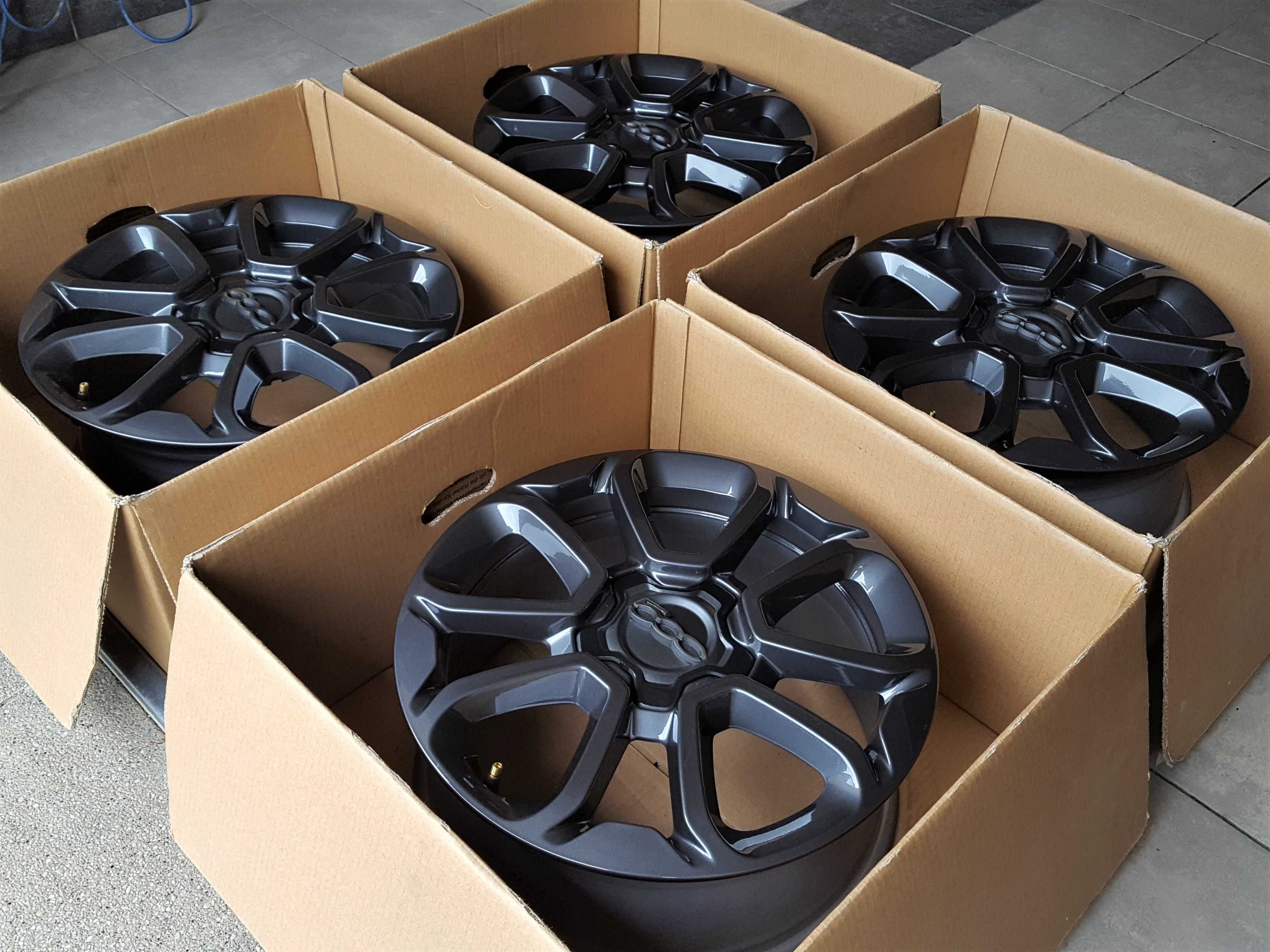 Alufelgi 16 5x110 Fiat 500x Croma Nowe Oryginalne Grafit ! 497#