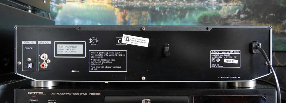 Odtwarzacz CD Sony CDP-XE800[QS] - brzmieniowo lepszy niż CDP-XE900QS!