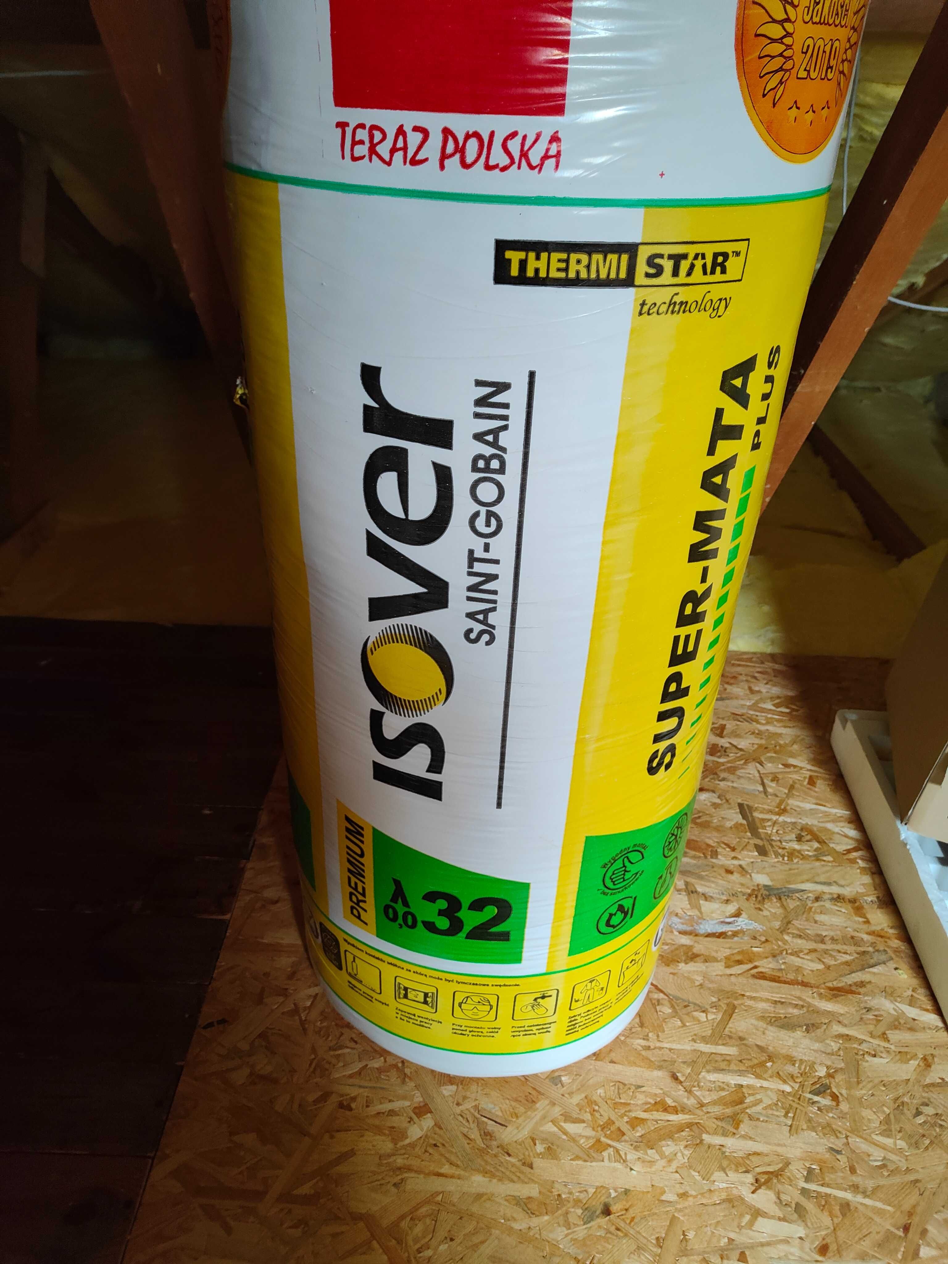 Isover Super Mata Plus 032 10cm Wełna mineralna szklana