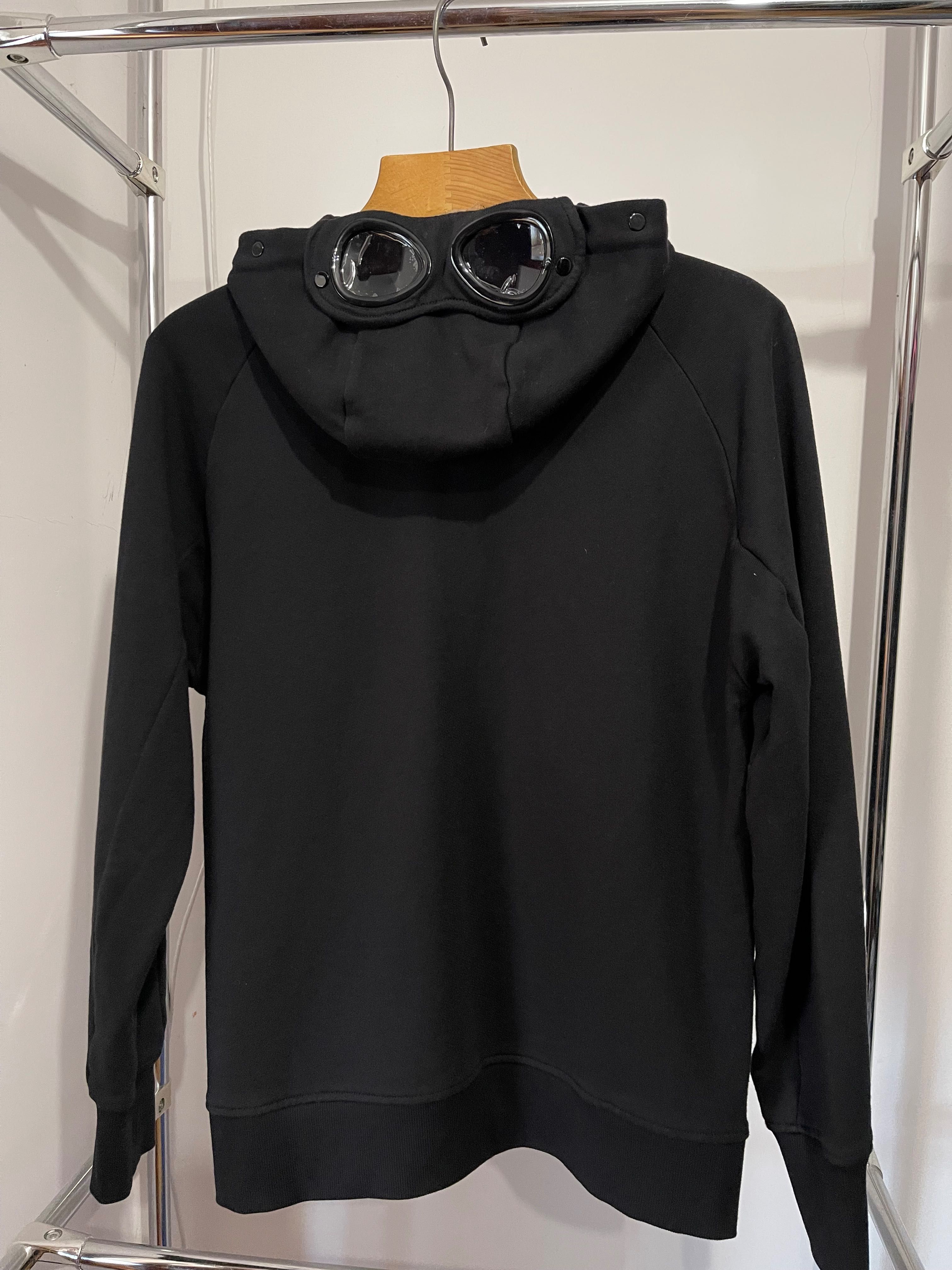 C.P. Company zip hoodie . Black , чорне зіп худі . НОВЕ . Розмір М .