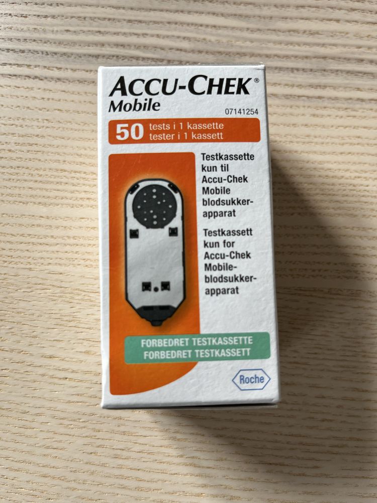 Kasetka z testami Accu-Chek Mobile 50 sztuk nowa