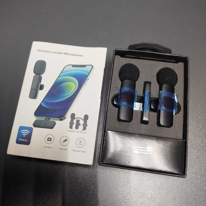 Мікрофон петличка бездротовий bluetooth беспроводной микрофон