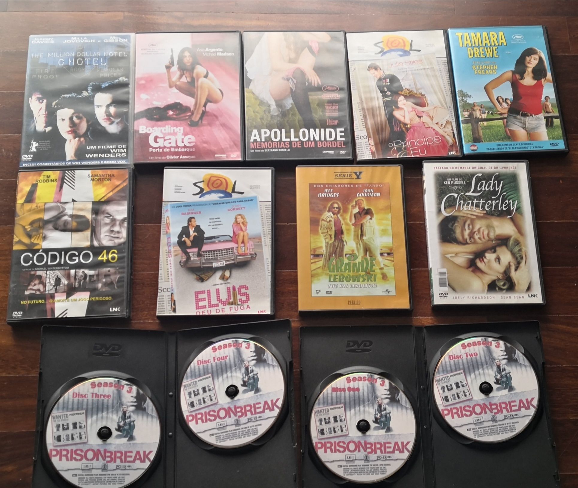 Colecção de 7 DVDs