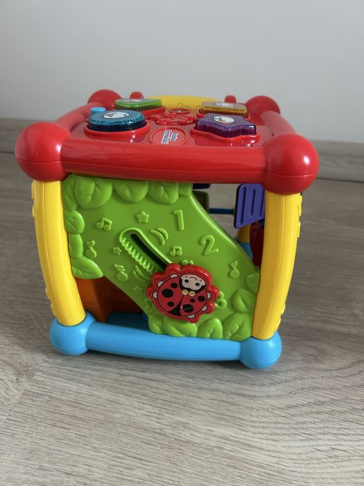 Vtech, interaktywna, edukacyjnia kostka do zabawy dla niemowląt