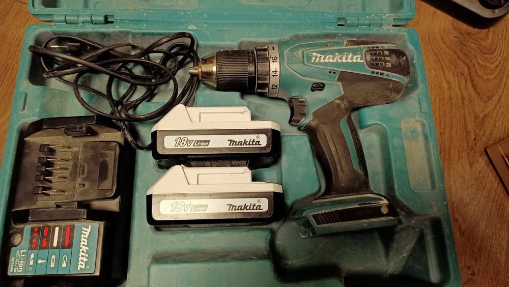 Wiertarka wkrętarka udarowa Makita DF457DWE