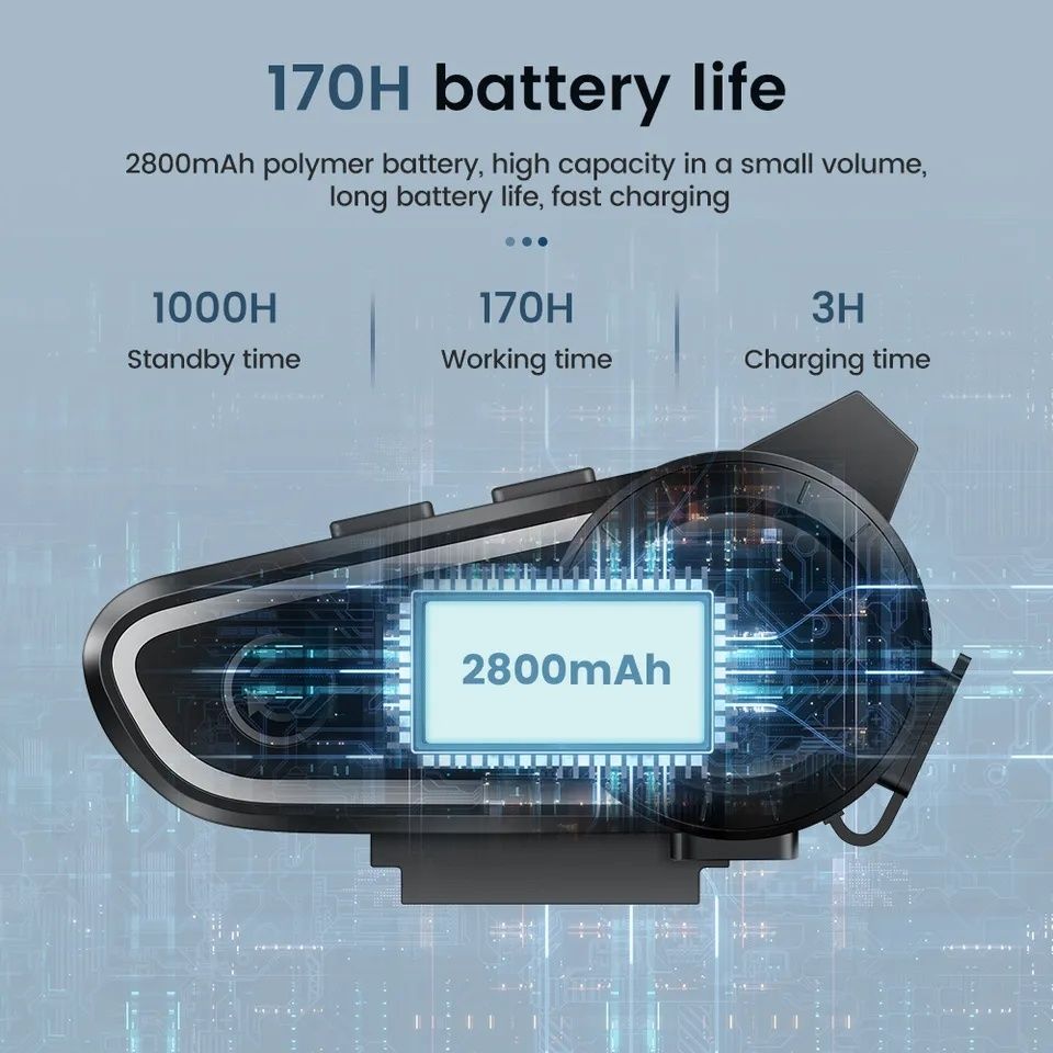 Мотогарнитура Gearelec DK-02 Гарнитура для шлема