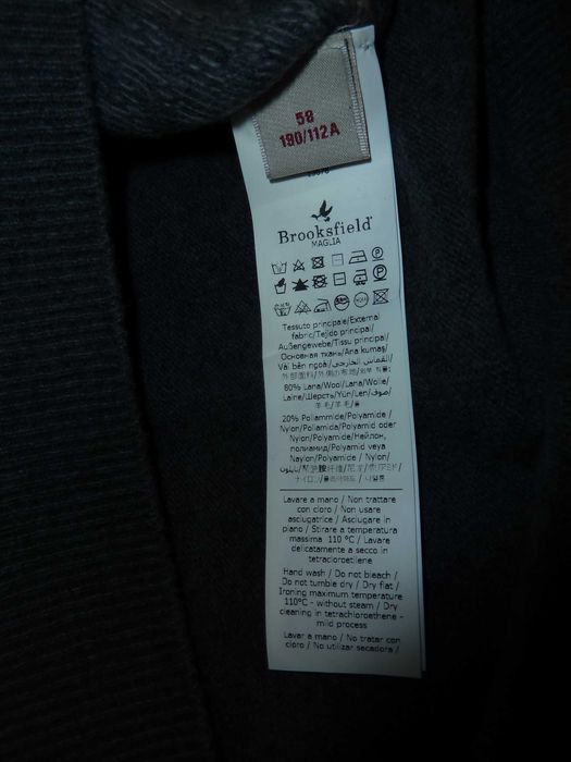 Camisola nova italiana Brooksfield 3XL