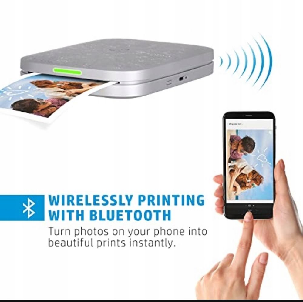 HP SPROCKET 3x4 Zink Drukarka Bluetooth do Zdjęć