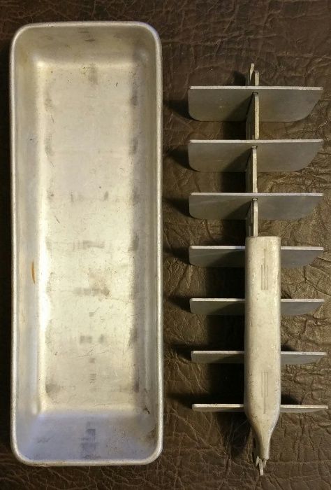 Форма для льда алюминиевая