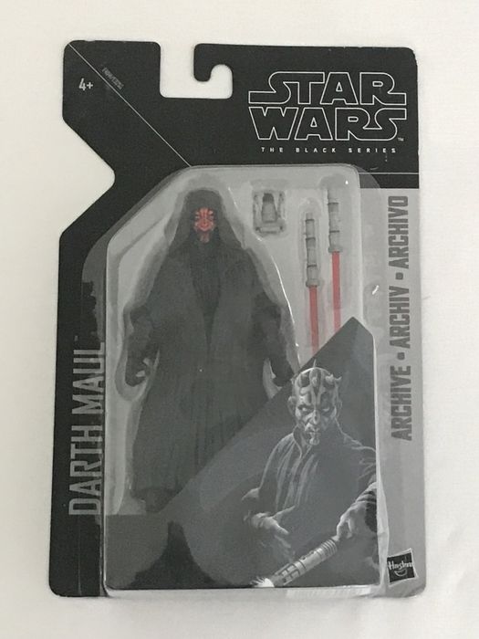 Star Wars black series Darth Maul archive 6 polegadas