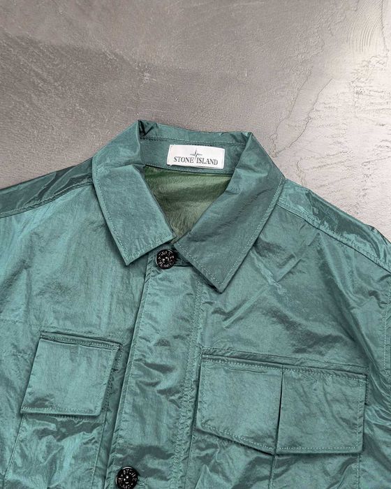 Куртка STONE ISLAND 41620 Nylon Metal Watro-Tc In Econyl Bottle Gree