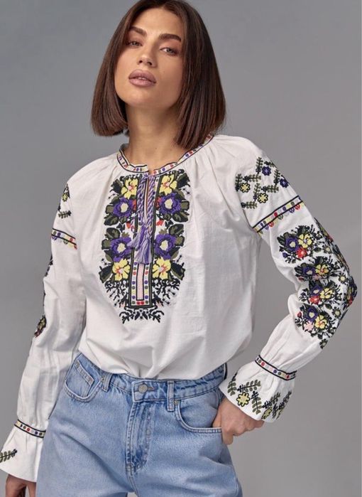 Вишиванка вишита сорочка блуза жіноча Націанальний одяг