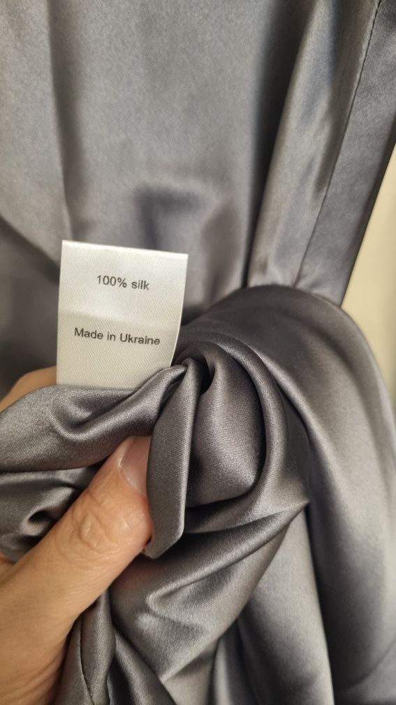 Сукня на бретелях шовк 100% Shako