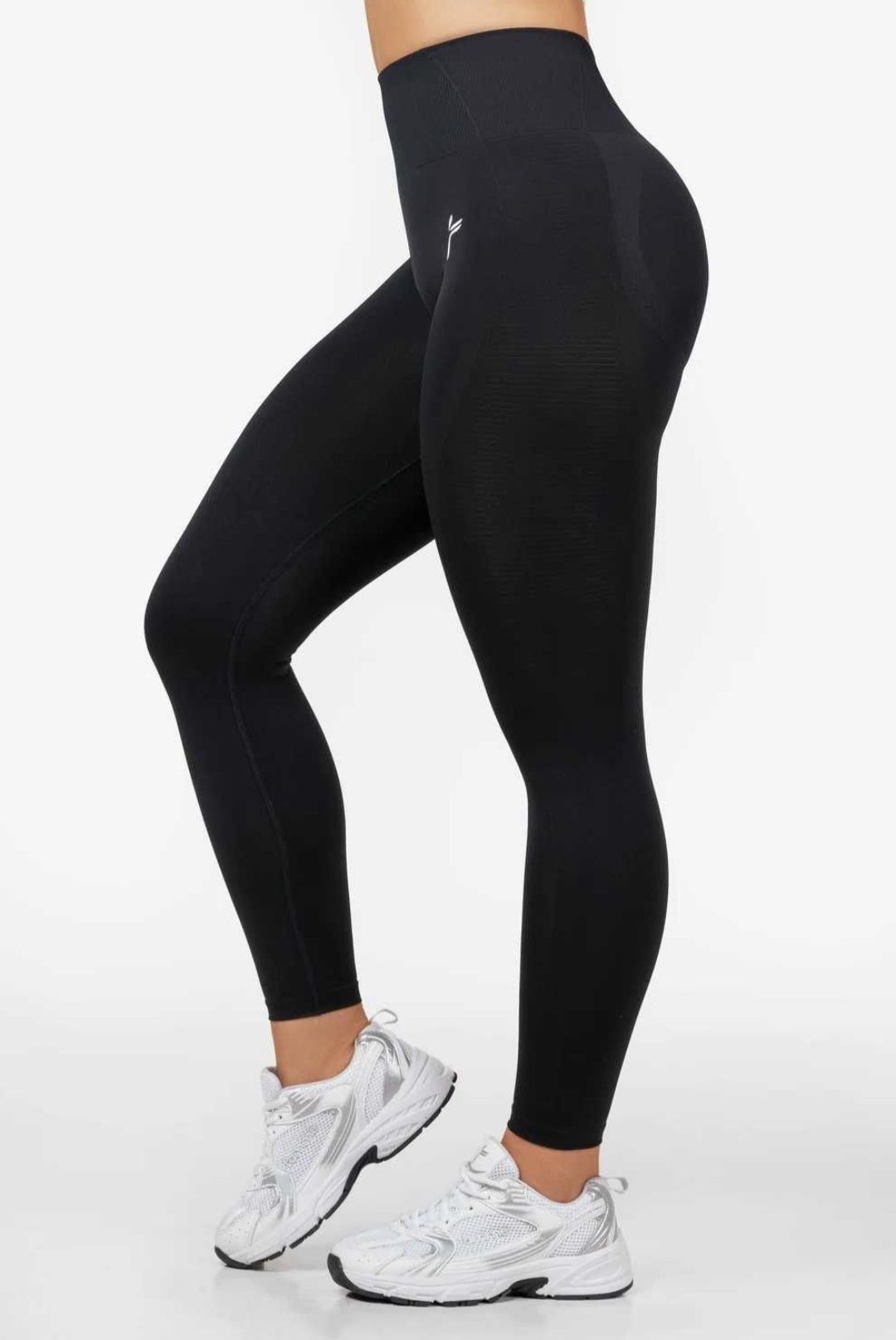 Legginsy nowe push up podkreślające M czarne