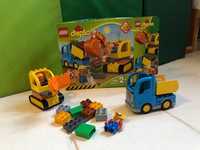 LEGO DUPLO Ciężarówka i koparka gąsienicowa 10812