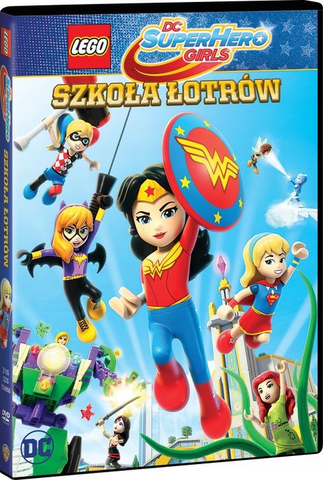 Dc Super Hero Girls: Szkoła Łotrów Film - Dvd - Nowy - Folia