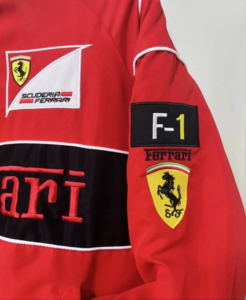 Casaco ferrari f1 retro (envio à cobrança)