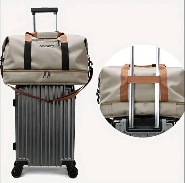 Спортивна/дорожня сумка з відділенням для взуття