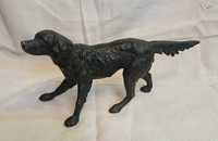 Escultura Cão Setter Bronze