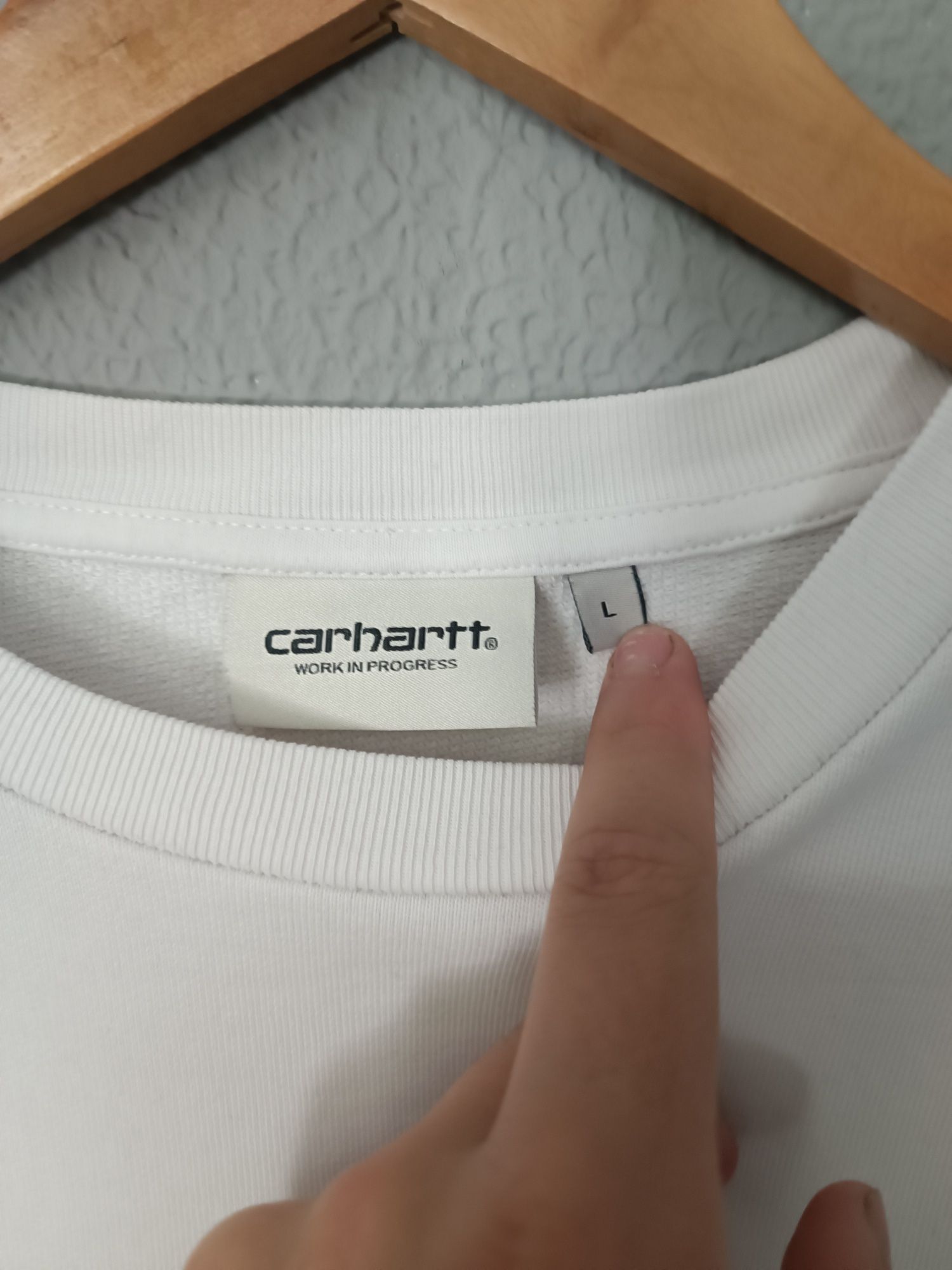 Жіночий білосніжний світшот Carhartt