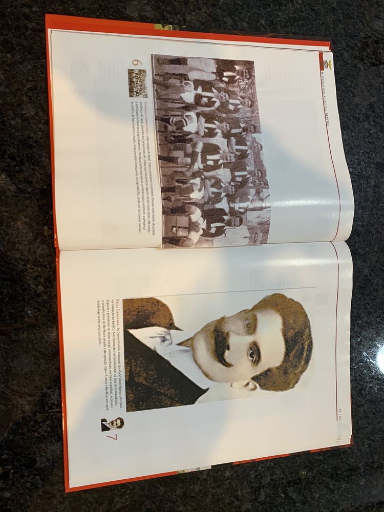 Livro História Visual do SL Benfica