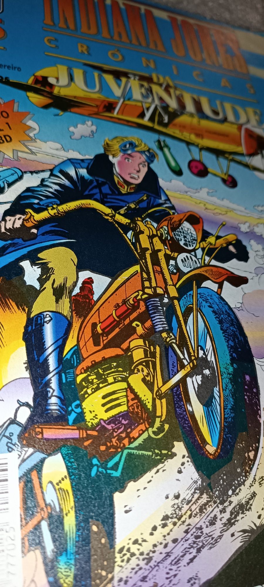 Antiga Coleção 7 bandas desenhadas indiana Jones