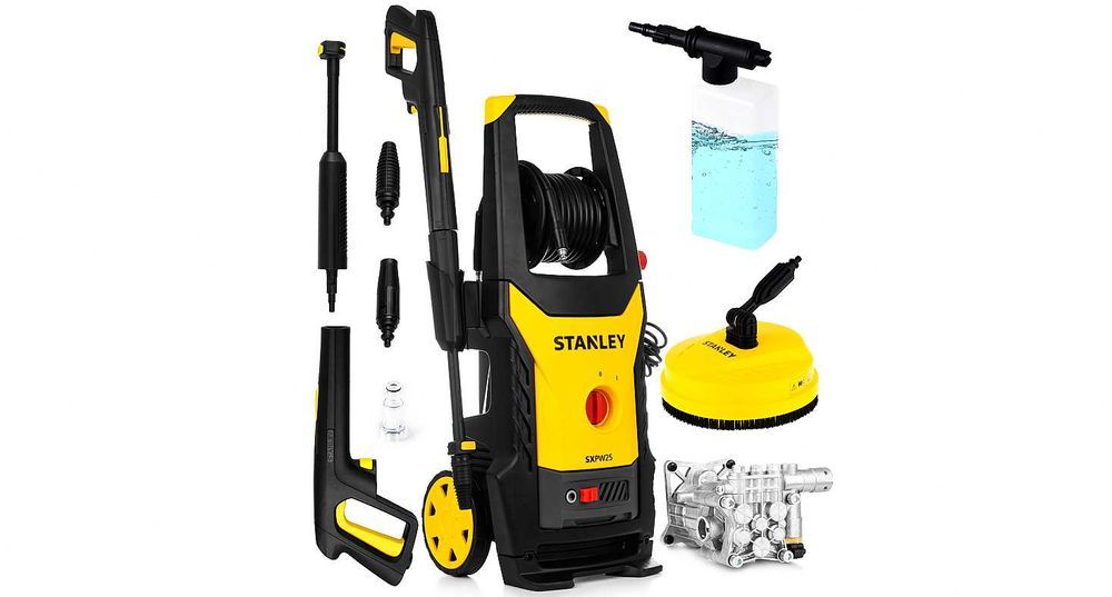 Nowa MYJKA Ciśnieniowa STANLEY 170/285BAR TURBO MOCNA alumin. pompa
