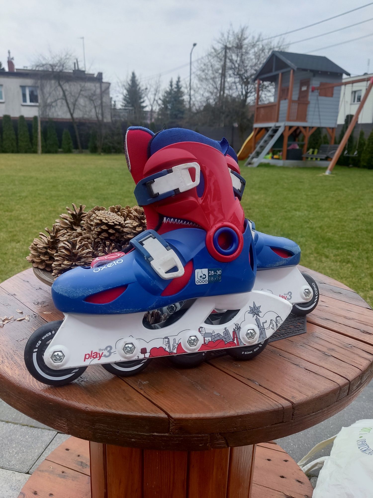 J.nowe r. 28-30 rolki oxelo Decathlon