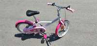 Rower btwin 16 cali rowerek dzieciecy dziewczecy