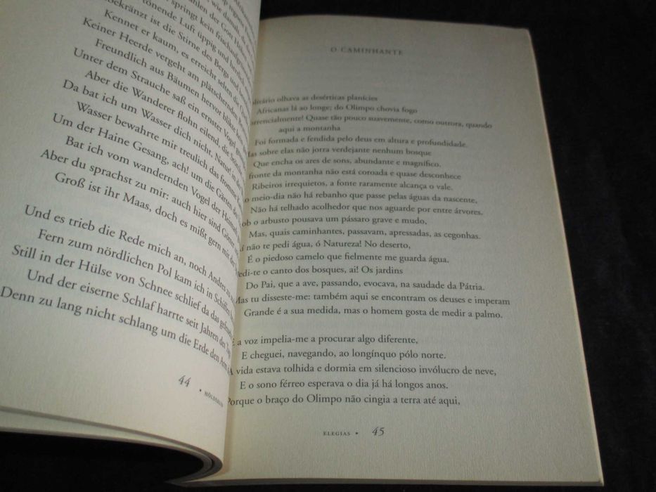 Livro Elegias Friedrich Hölderlin Assírio & Alvim