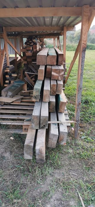 Więźba dachowa, krokwie, drewno budowlane, konstrukcyjne