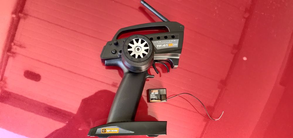 NOVO Comando RC HPI Racing TF-41 + Receptor RF50