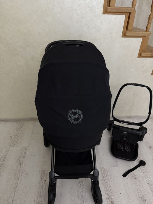 Cybex priam 4.0 matt black sepia black сайбекс cubex