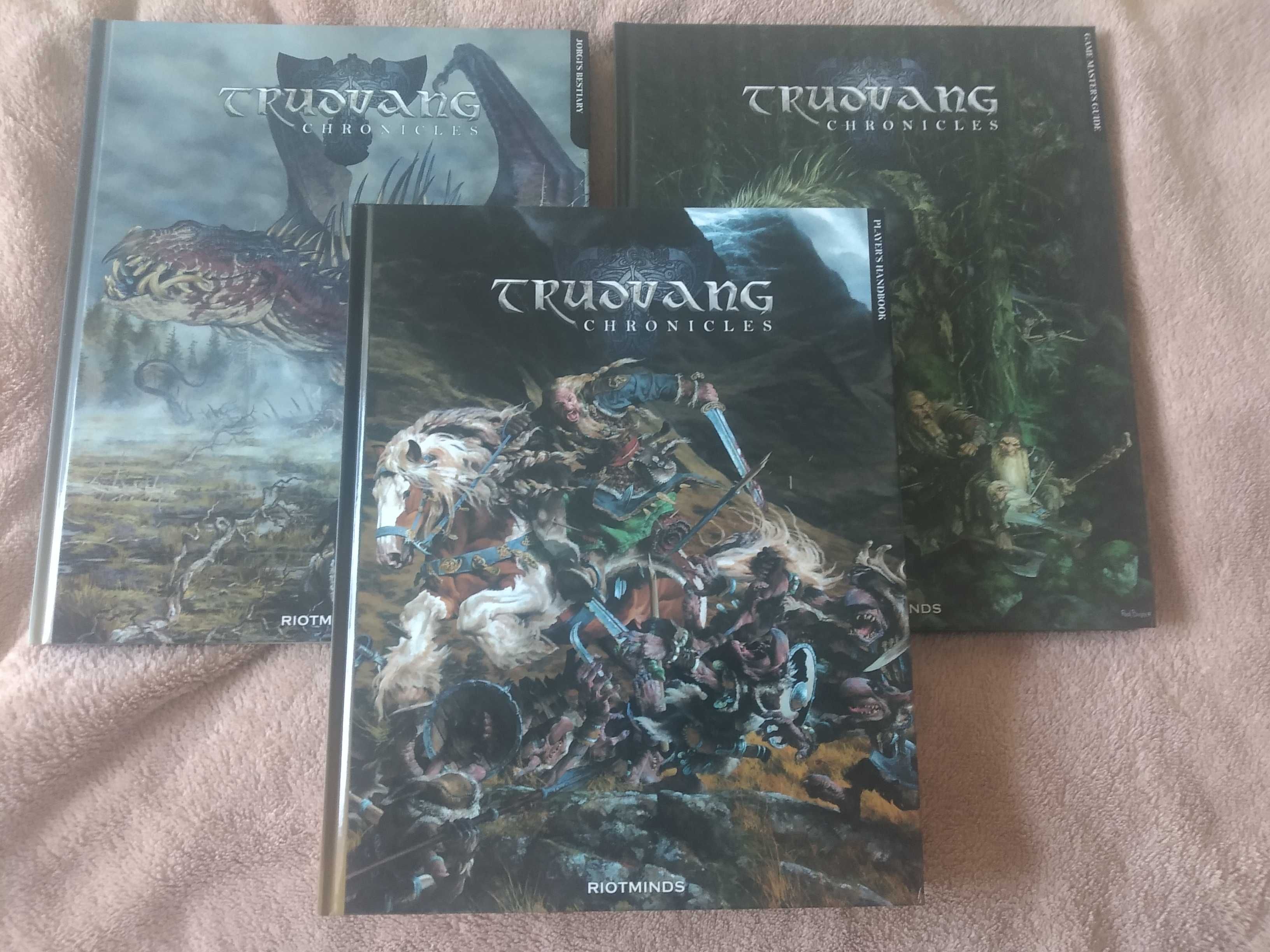 Trudvang Chronicles RPG - trzy podręczniki