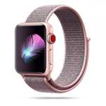 Pasek Nylon do Apple Watch 2 / 3 / 4 / 5 / 6 / SE (38/40mm) Pink Sand