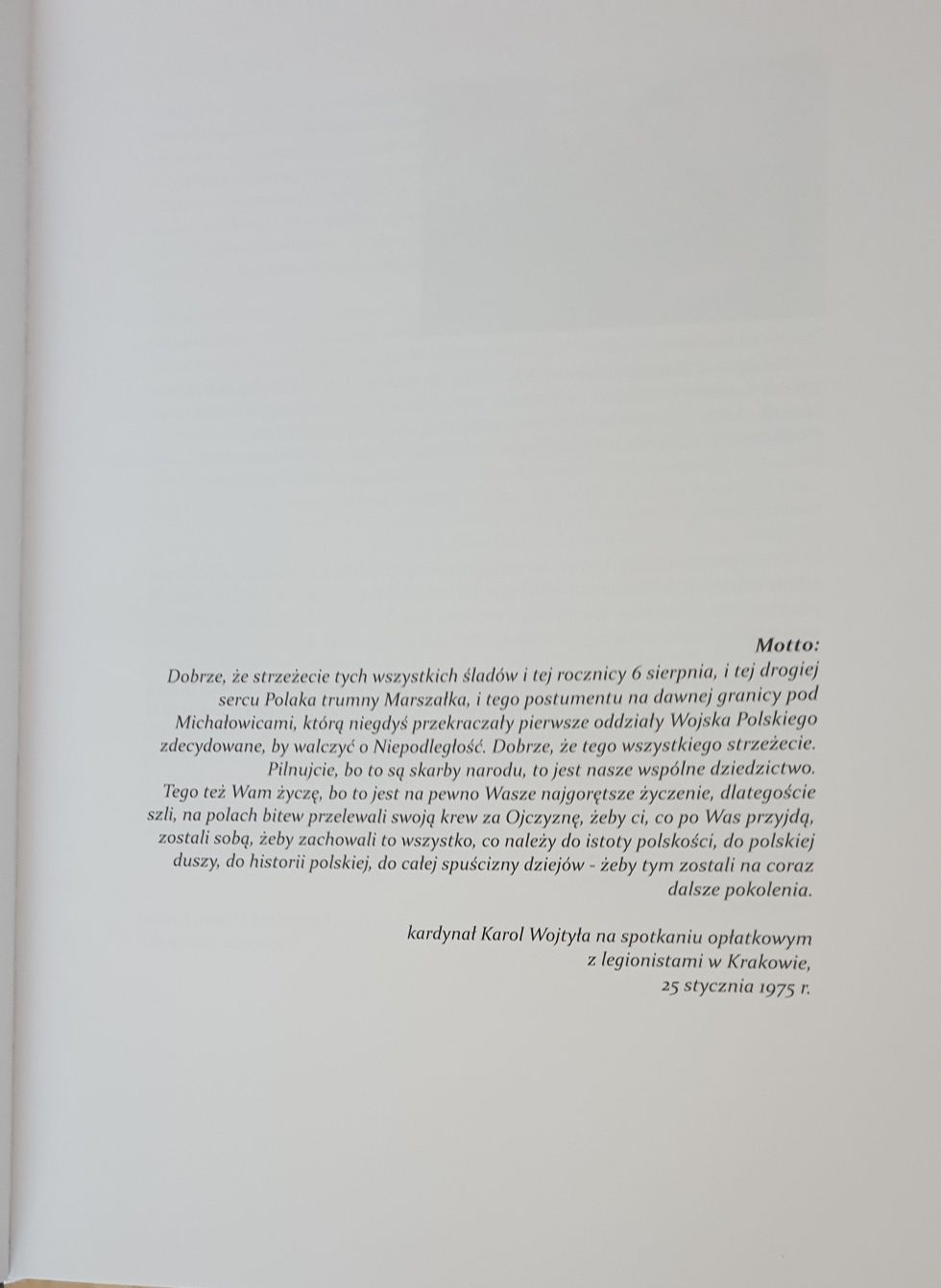 W służbie niepodległej.  Książka o historii "Kadrowki"