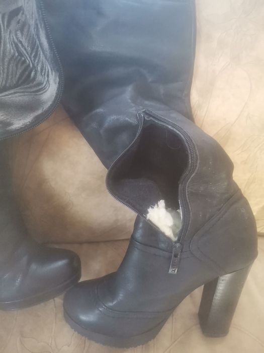 Чоботи шкіряні, 37,38