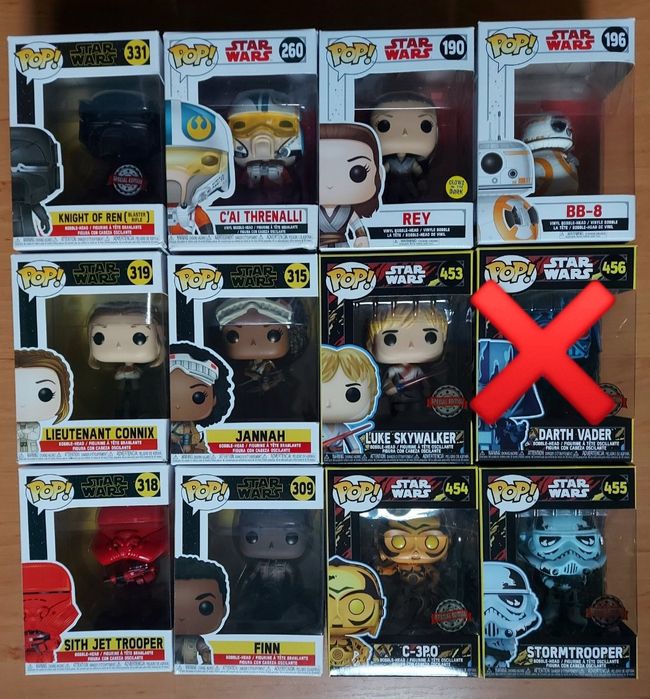 Funko Pop / Kolekcja / Star Wars / Gwiezdne Wojny