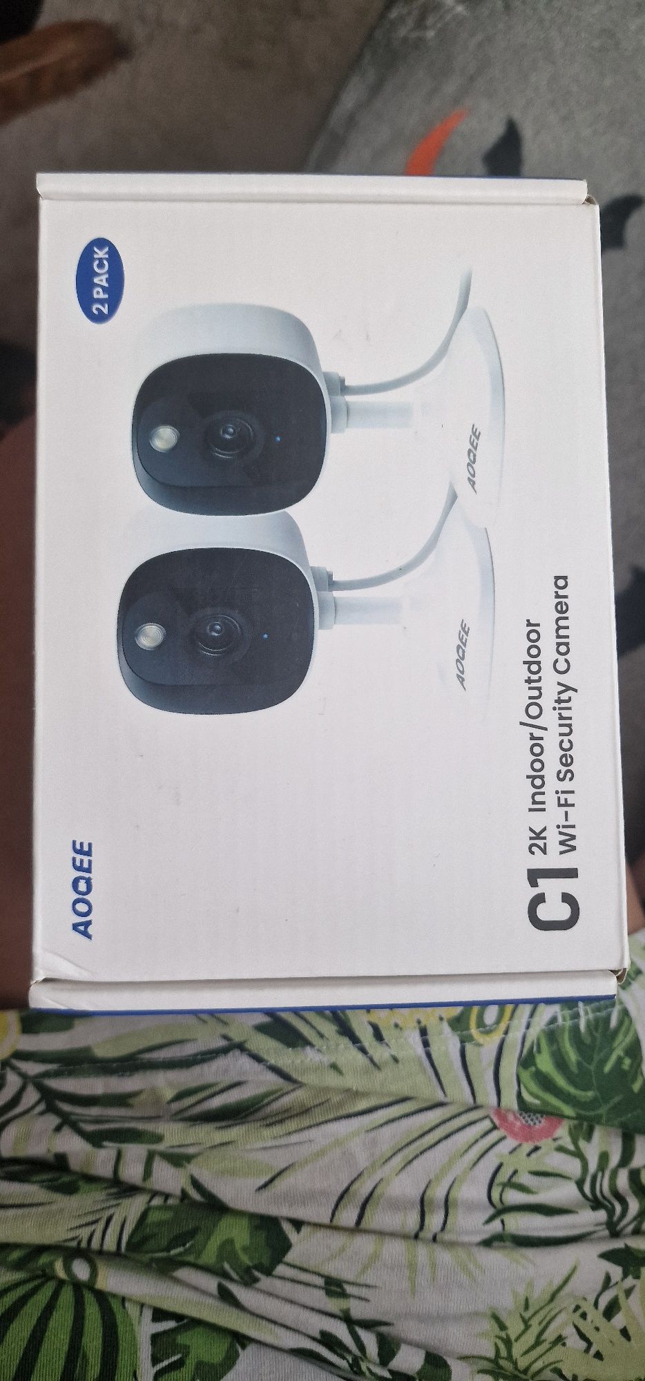 AOQEE C1 Kamera zewnętrzna/wewnętrzna 2szt