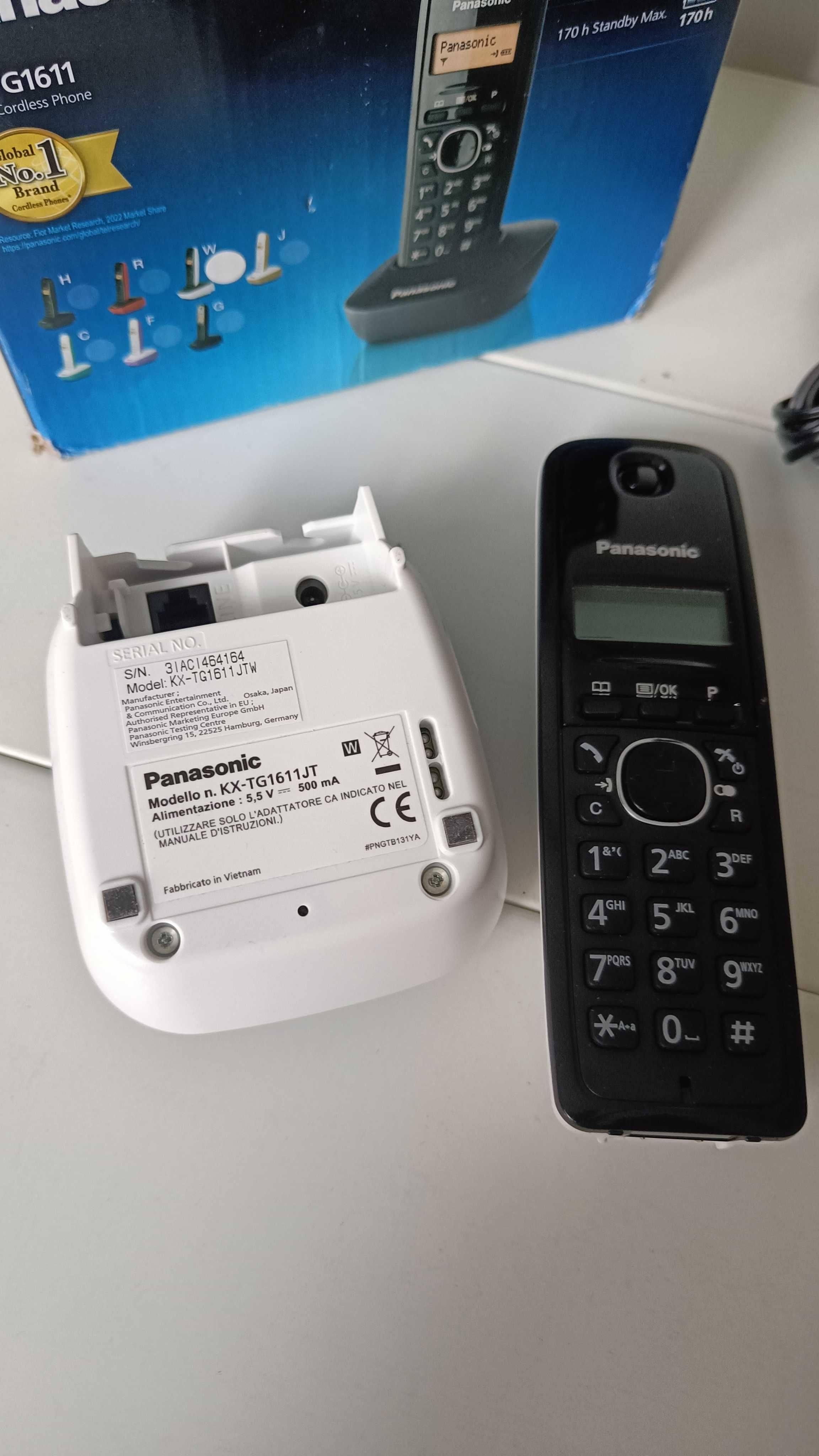 Telefon stacjonarny Panasonic KX-TG1611