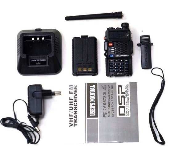 Радиостанция Baofeng UV-5R Black + Гарнітура+ FM