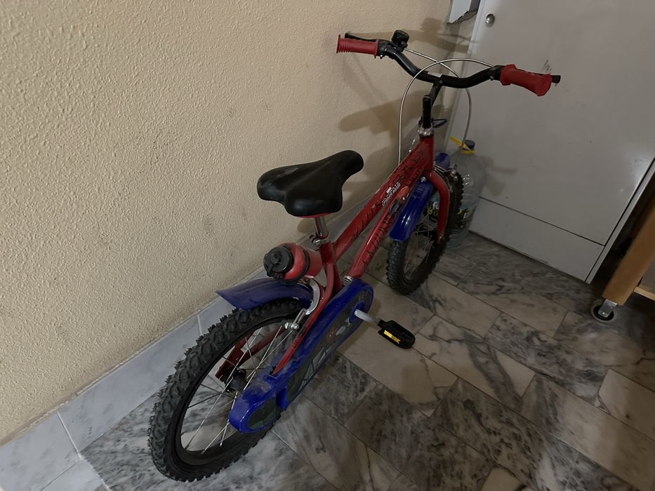 SPIDERMAN Bicicleta de Menino 16 polegadas Spider-Man 5-7 anos