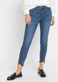 B.P.C jeansy skinny ścięte modne r.36