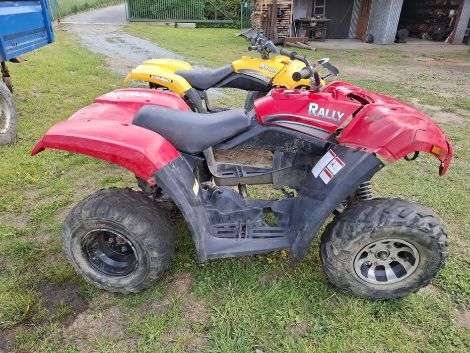 2 Quady Can-am bombardier rally 250