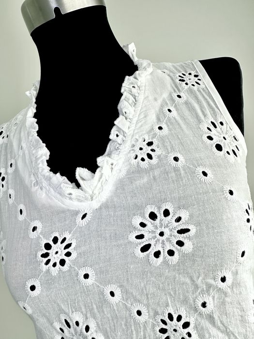 Blusa bordado inglês - nova