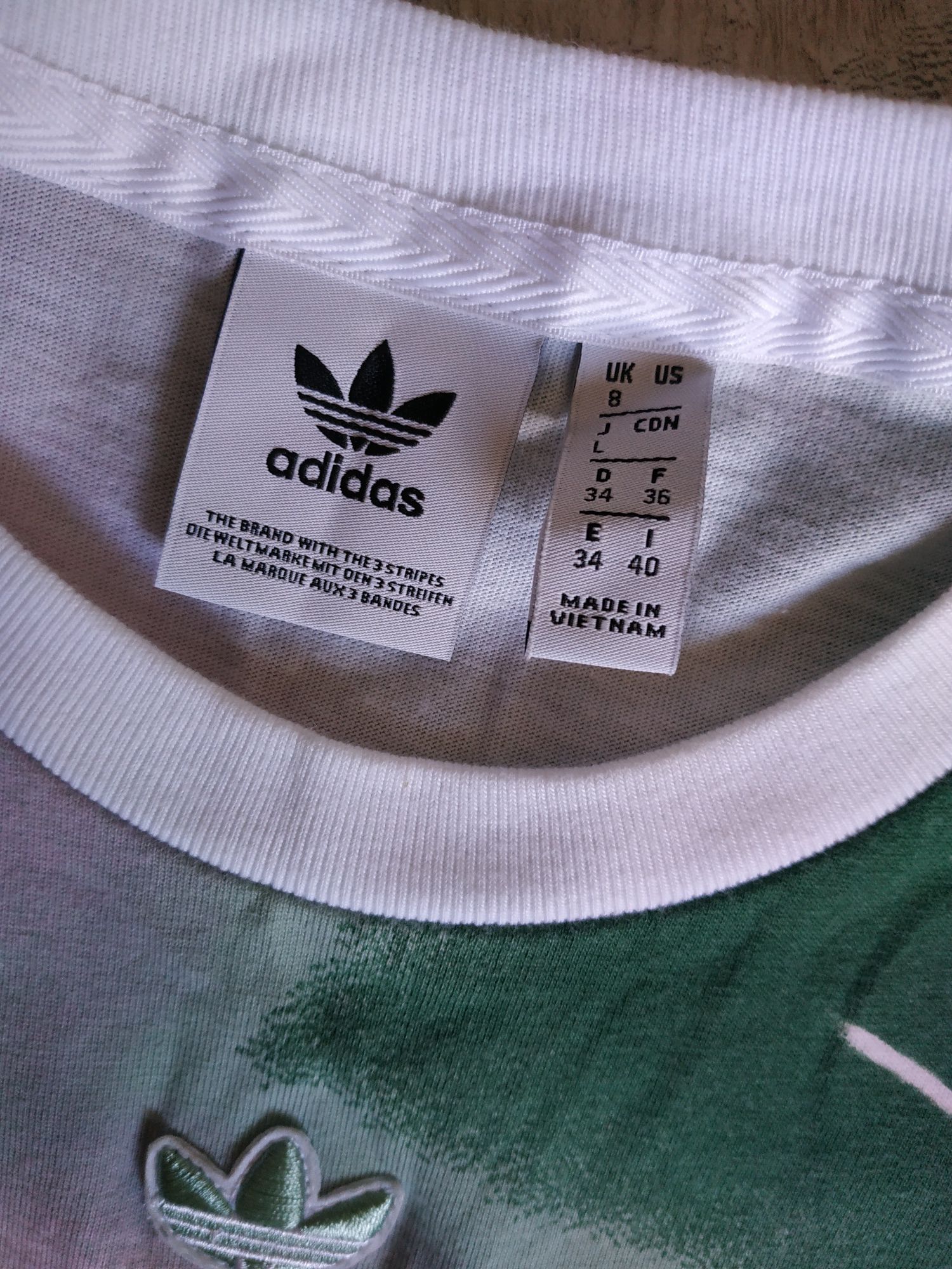 Платье футболка Adidas originals xs s