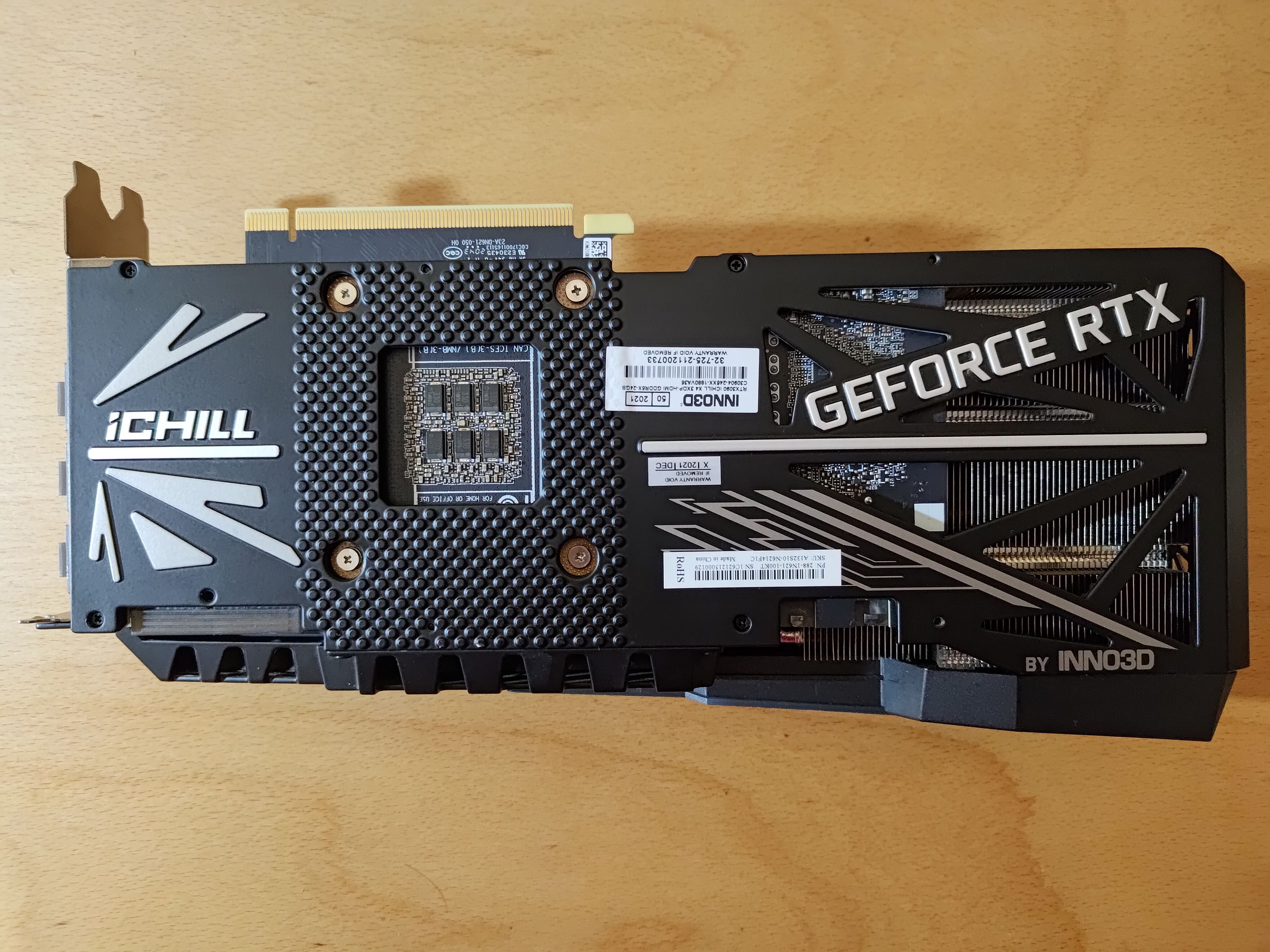 RTX 3090 Inno3D Ichill X4 24GB DDR6X