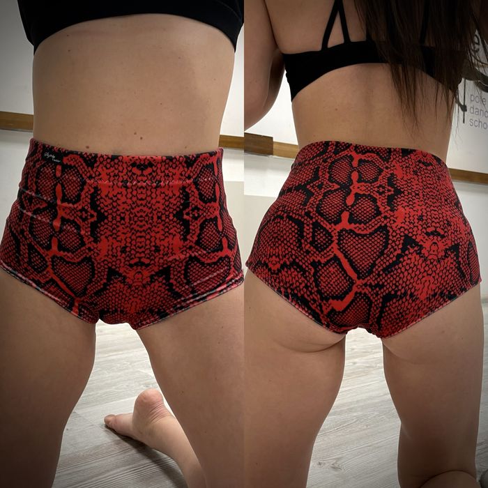 Высокие шорты для танцев, высокая посадка шорты